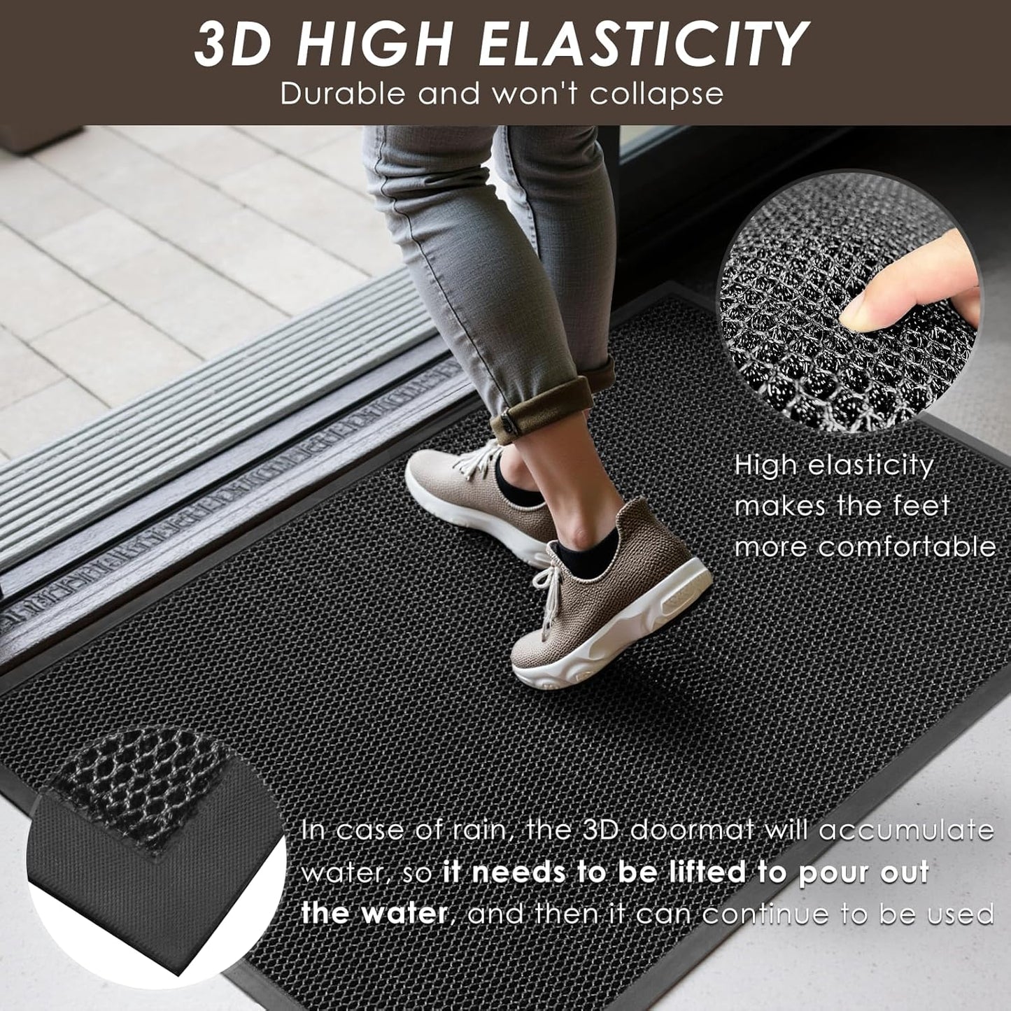 Vantally Muddy Mesh Mat