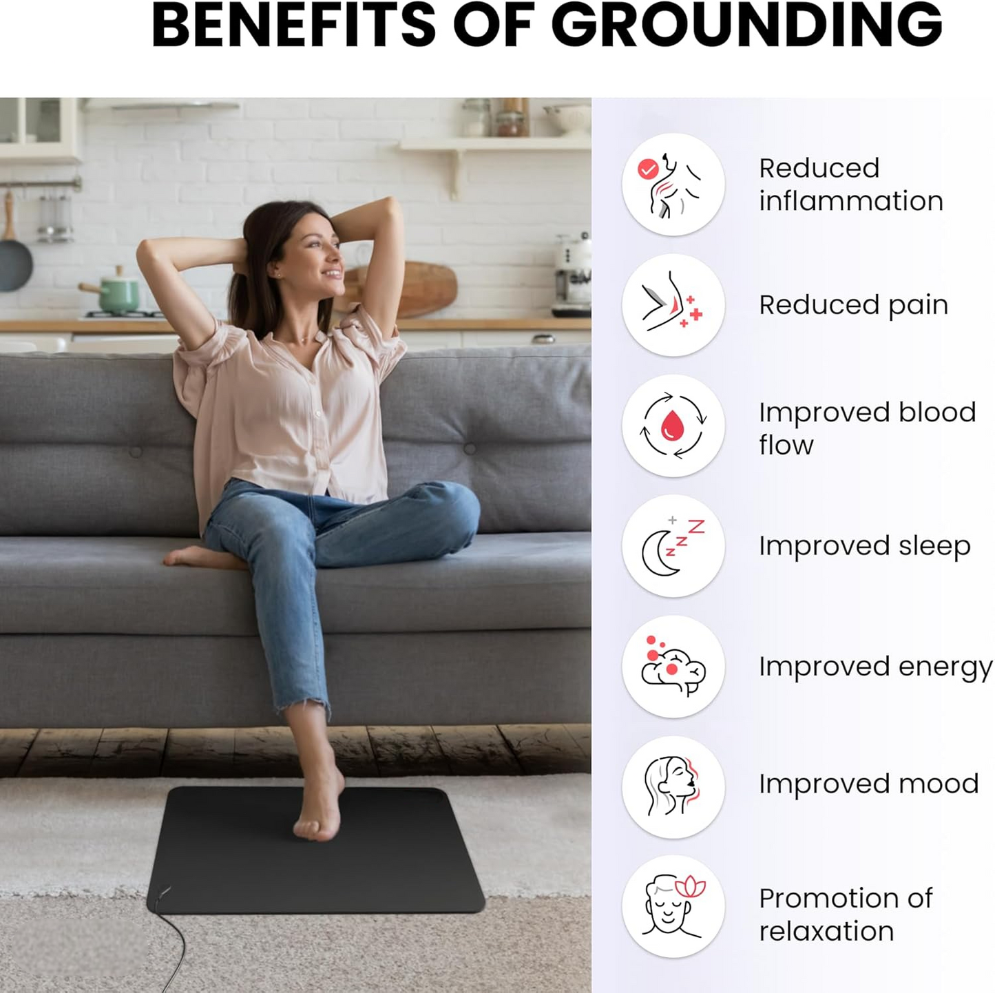 Vantally Grounding Mat