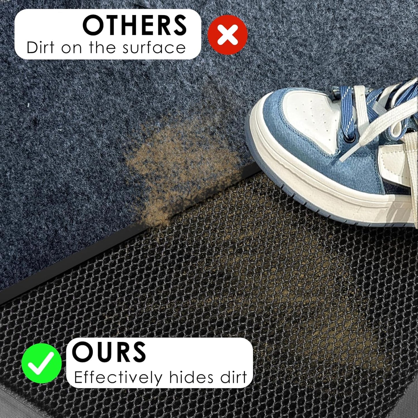 Vantally Muddy Mesh Mat