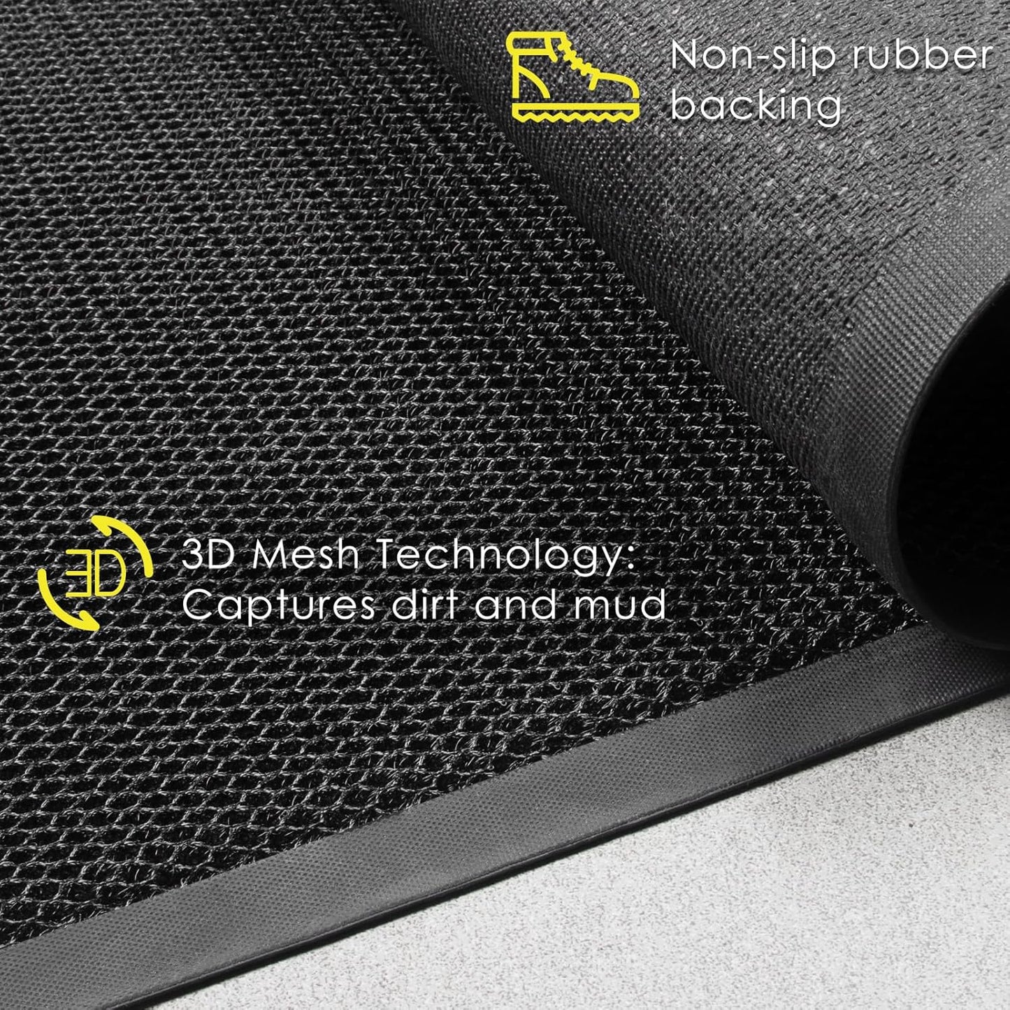 Vantally Muddy Mesh Mat
